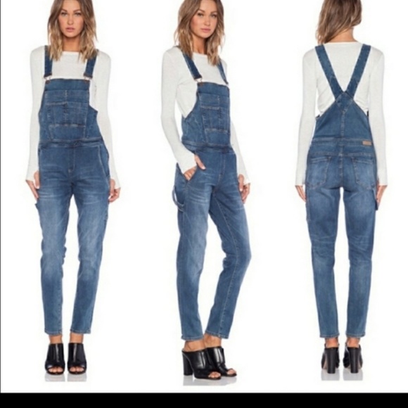 BLANK NYC All over it Slim fit Denim Overalls 29